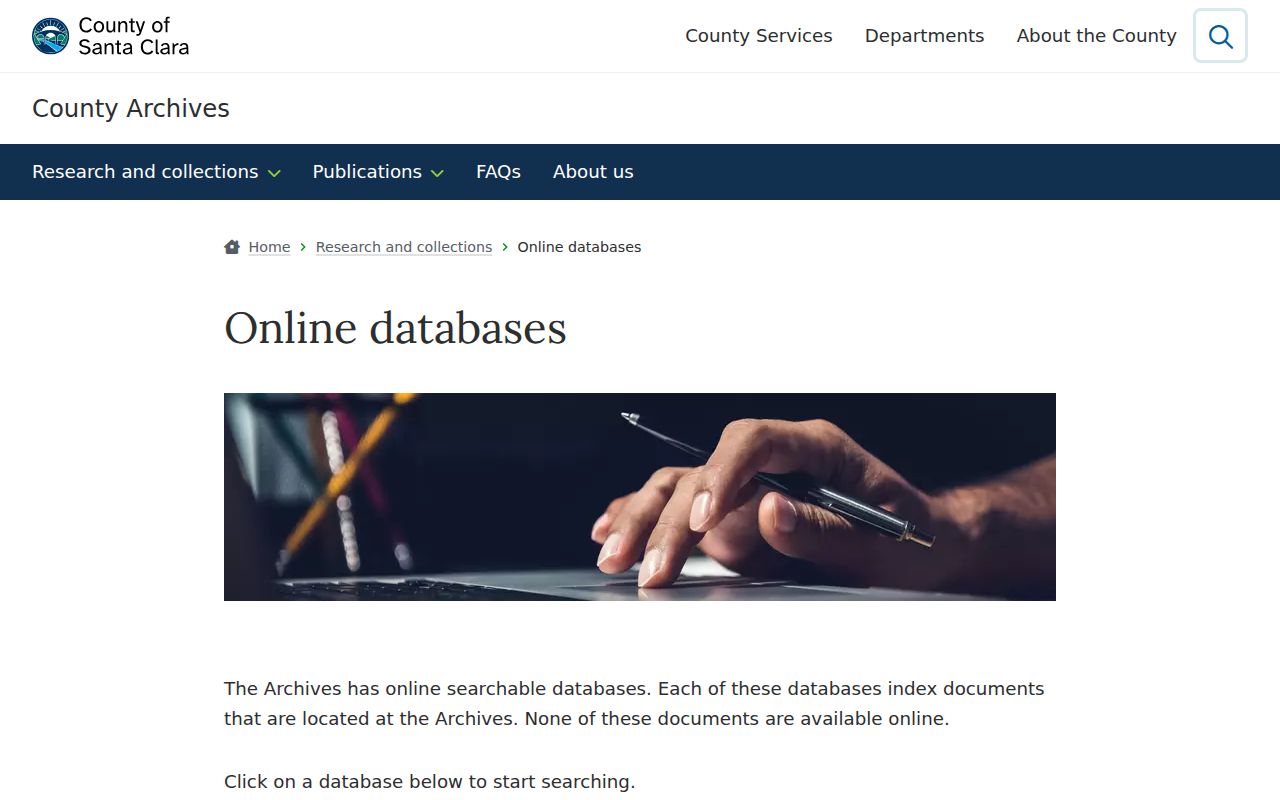 Los Altos people directories Santa Clara County Archives indexes