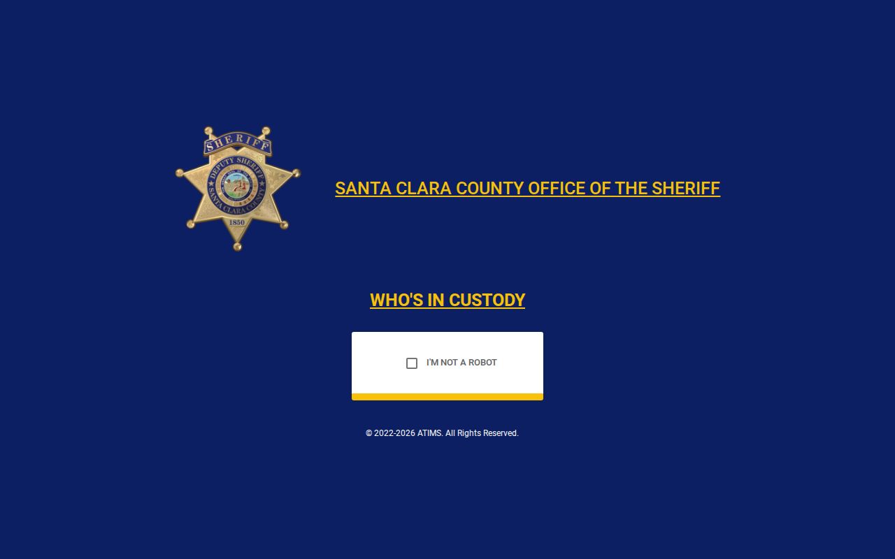 Los Altos people directories Santa Clara County inmate search